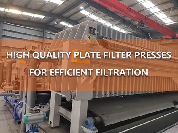Plate filter presses