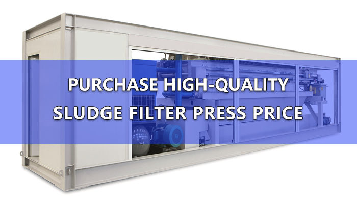 sludge filter press price