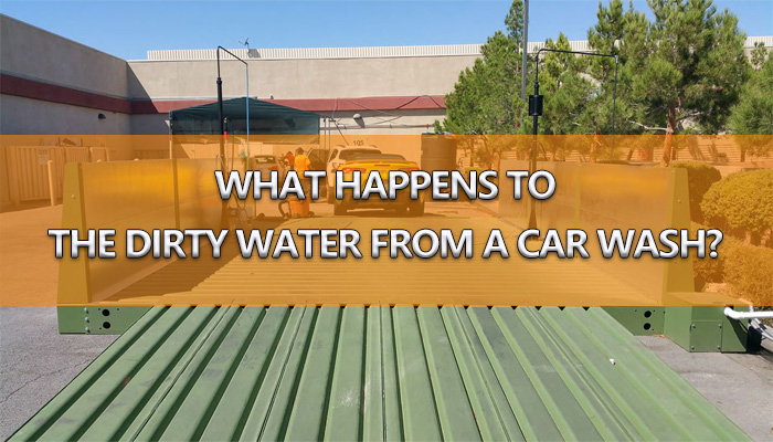 car wash water recycling system